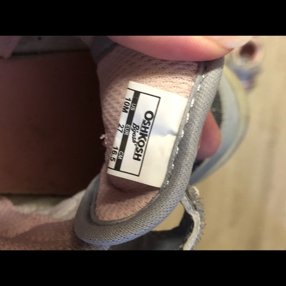 Oshkosh Girls Sneakers Size 10 - Picture 3 of 3